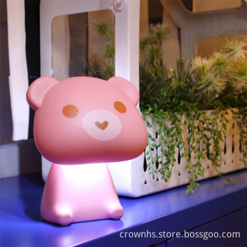 2016 Portable Smart rechargeable dim childrens table night light led desk lamp parts